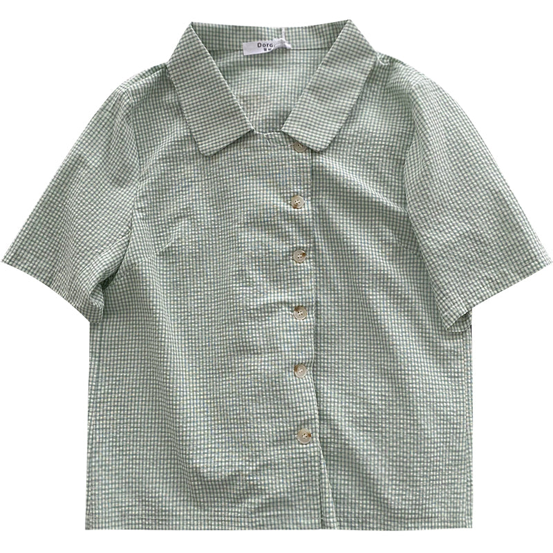 Women's Shirts Fashion Age Reduction Summer New Design Sense