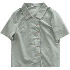 Women's Shirts Fashion Age Reduction Summer New Design Sense