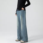 Vintage Blue High-Waist Loose Fit Jeans
