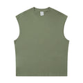 Heavyweight Sleeveless Pure Cotton Sleeveless T-shirt