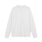 Heavyweight Washed Distressed Vintage Long Sleeve T-Shirt