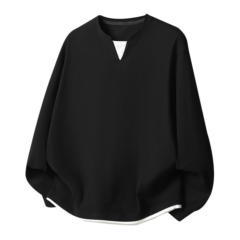 Relaxed Drop Shoulder Long Sleeve Top