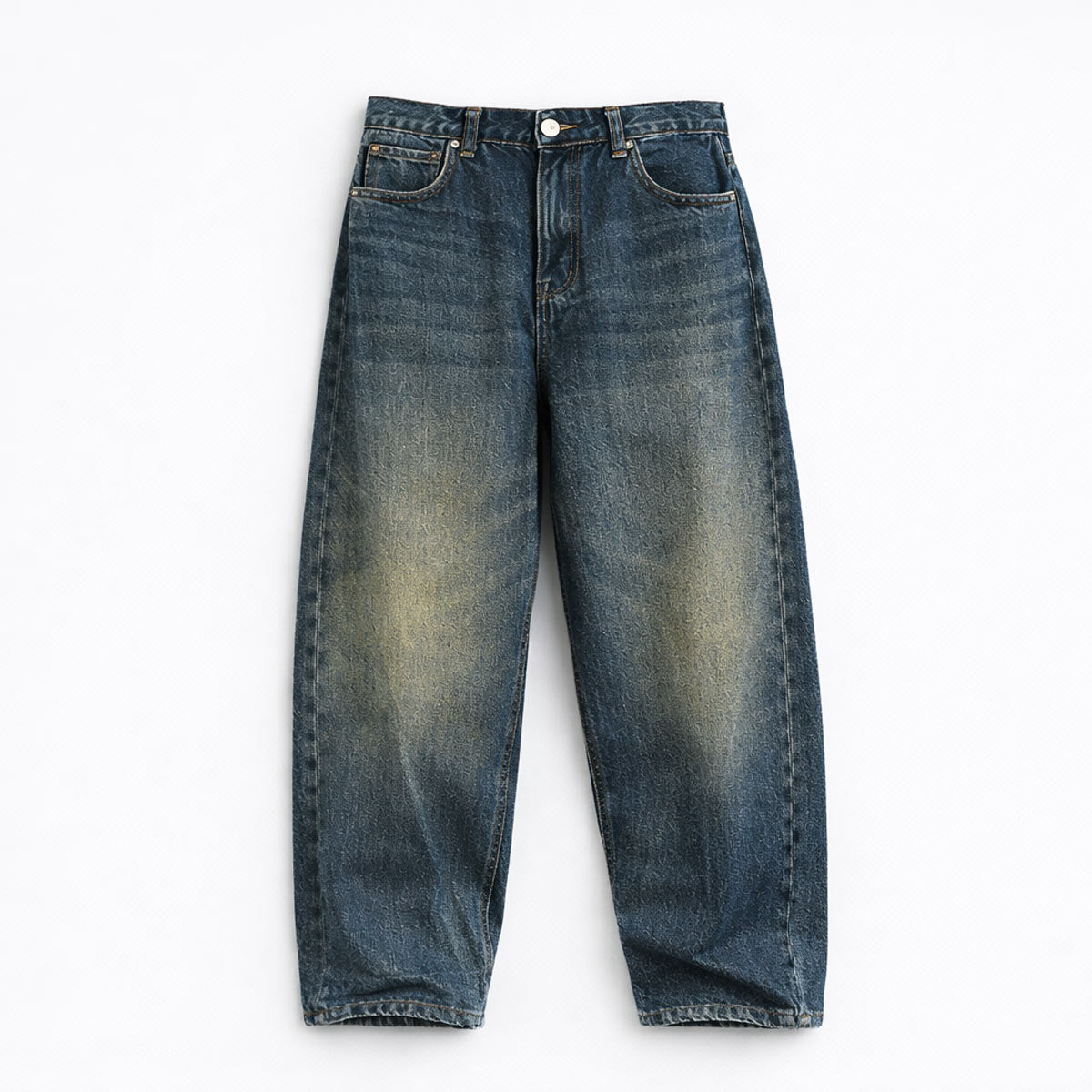 American Retro Loose Wide Leg Jeans