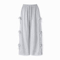 Gray High-Waist Loose Fit Trousers