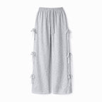 Gray High-Waist Loose Fit Trousers