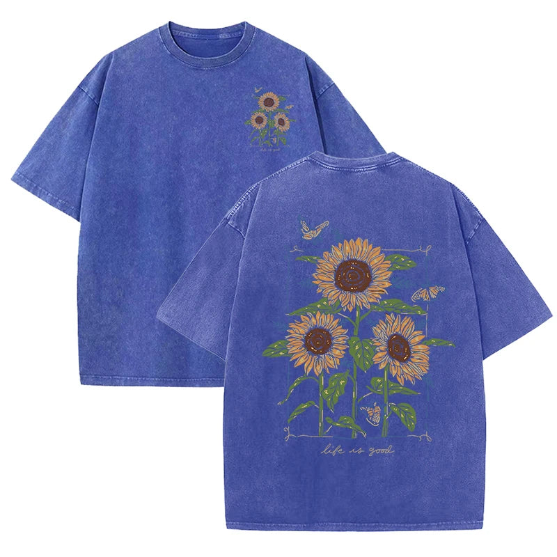 Sunflower Vintage Washed T-Shirt