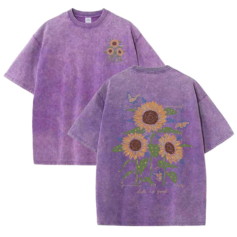 Sunflower Vintage Washed T-Shirt