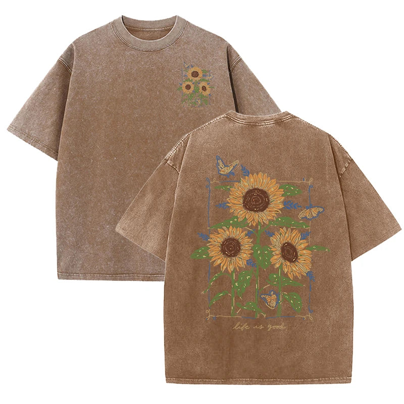 Sunflower Vintage Washed T-Shirt