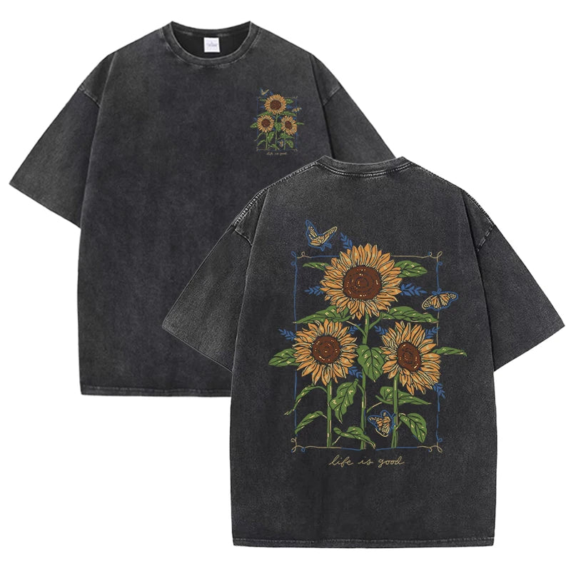 Sunflower Vintage Washed T-Shirt
