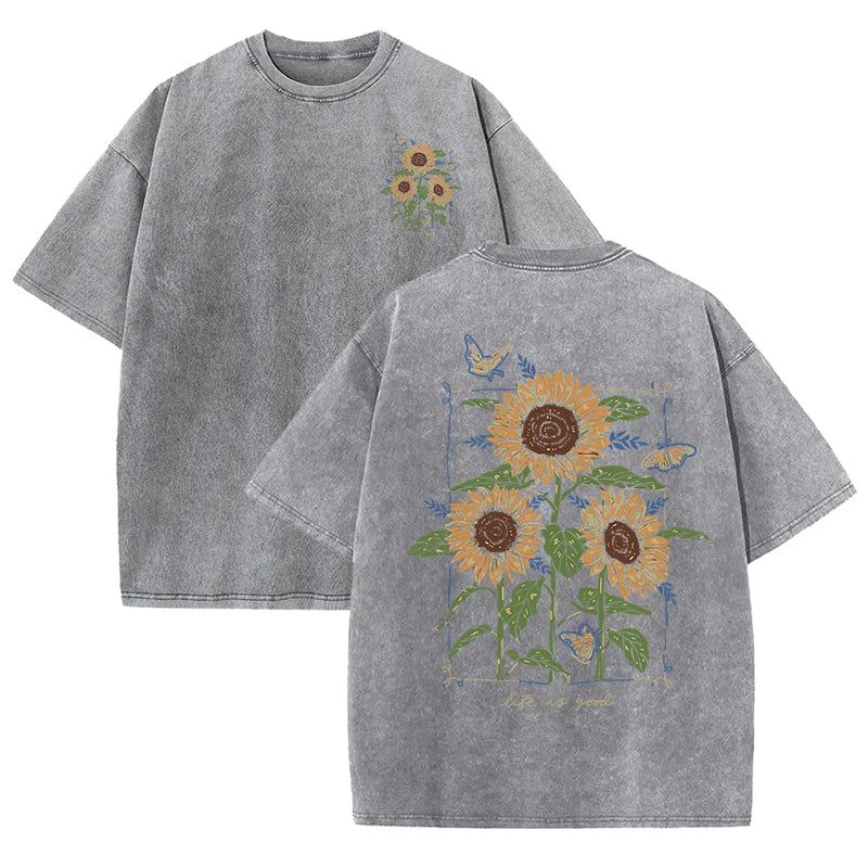Sunflower Vintage Washed T-Shirt