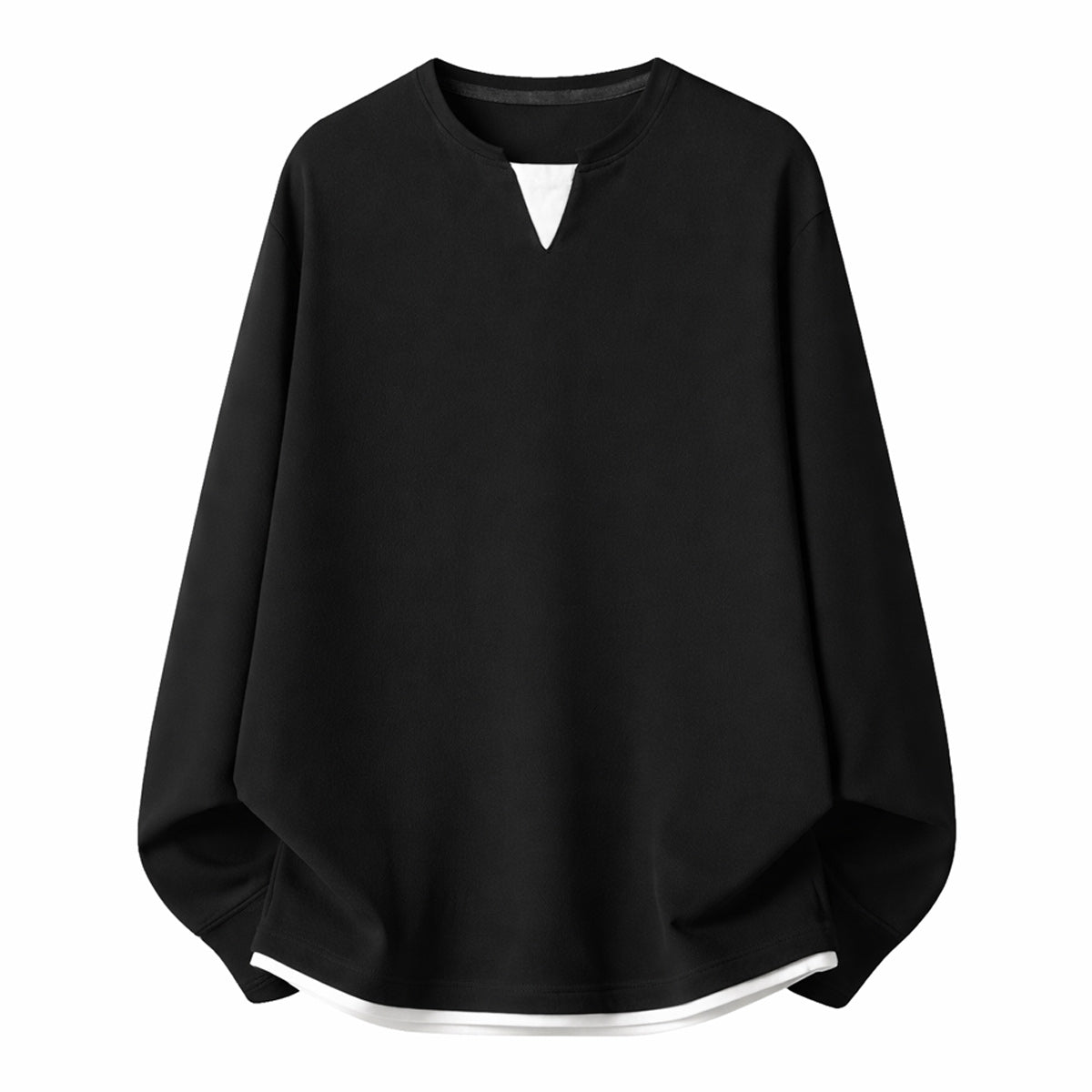 Relaxed Drop Shoulder Long Sleeve Top