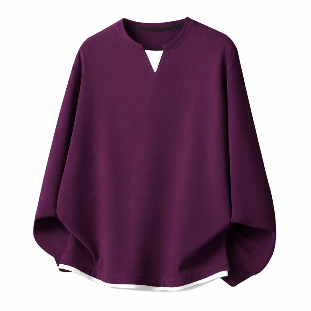 Relaxed Drop Shoulder Long Sleeve Top