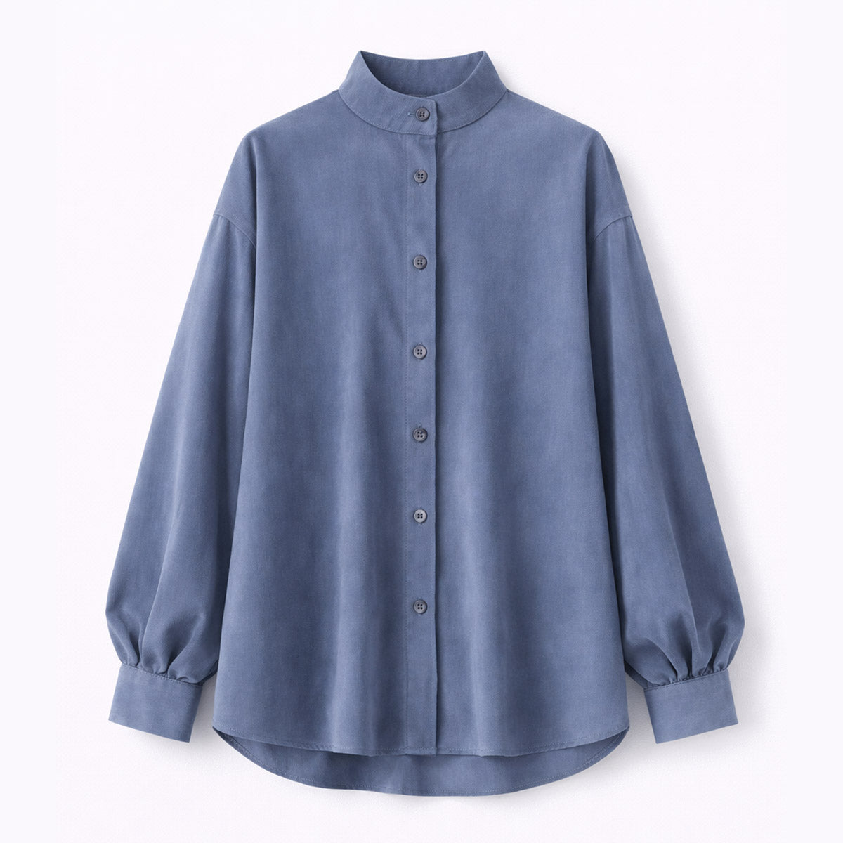 Lantern sleeves work with casual shirts