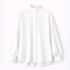 Lantern sleeves work with casual shirts