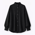 Lantern sleeves work with casual shirts