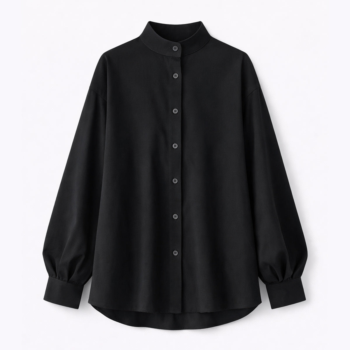 Lantern sleeves work with casual shirts