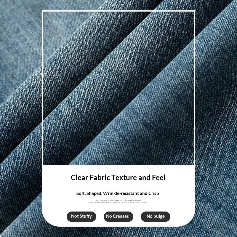 Vintage Blue High-Waist Loose Fit Jeans