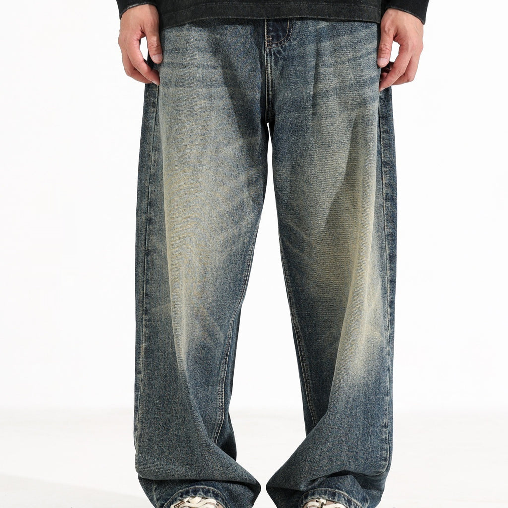 American Retro Loose Wide Leg Jeans
