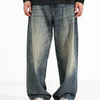 American Retro Loose Wide Leg Jeans