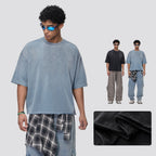 Oversized Washed Cotton T-Shirt