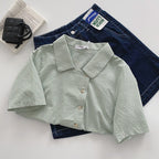 Women's Shirts Fashion Age Reduction Summer New Design Sense