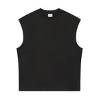 Heavyweight Sleeveless Pure Cotton Sleeveless T-shirt